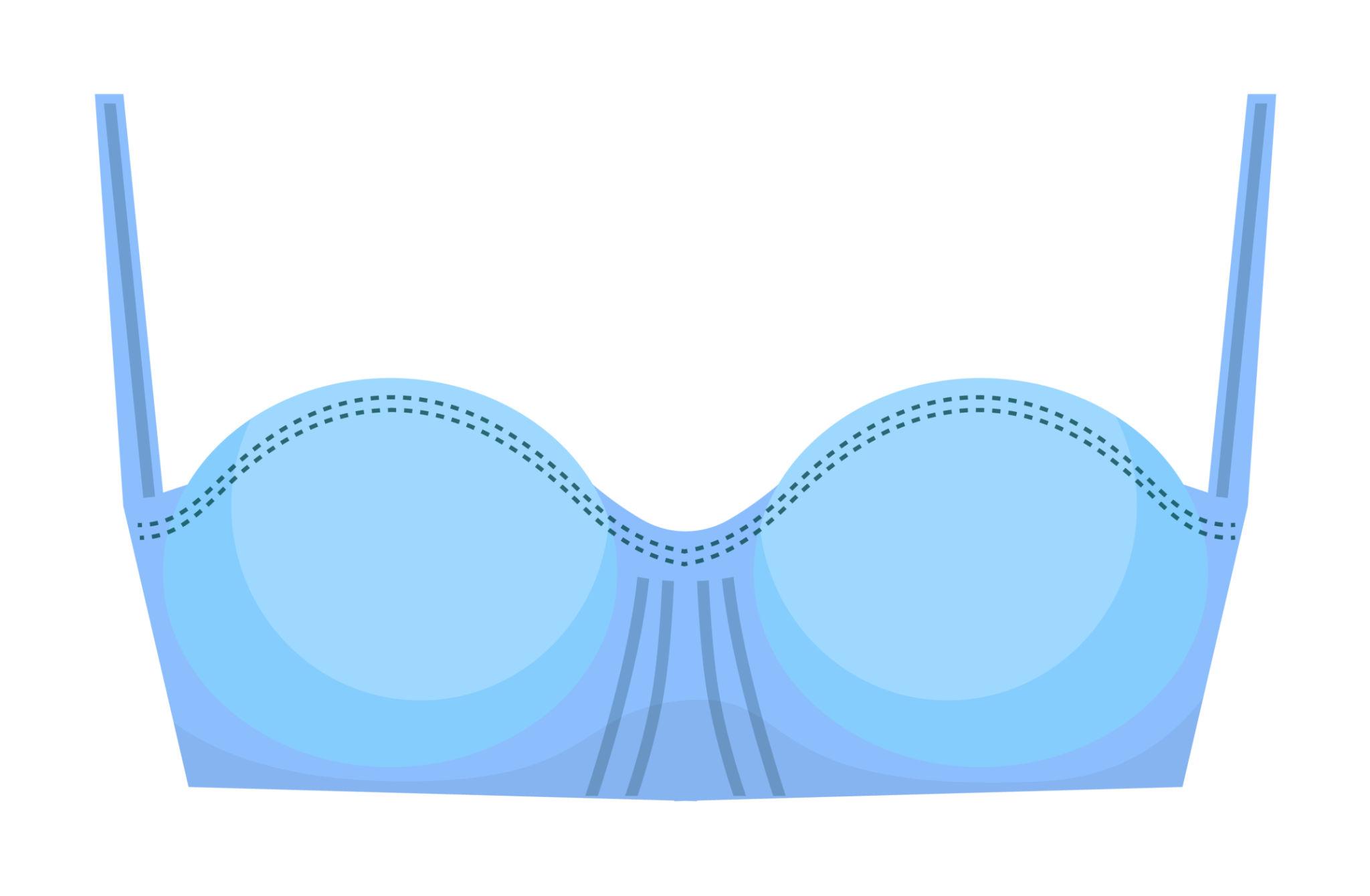 bra types after having  a tear drop breast augmentation